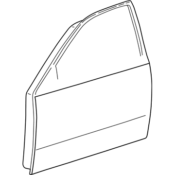 Lexus 67002-53022 Panel Sub-Assy, Front Door, LH