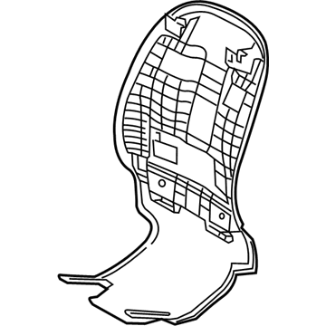 Lexus 71705-48150-E0 Board Sub-Assembly, Front Seat