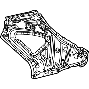 Lexus 61731-78020 PANEL, ROOF SIDE, IN