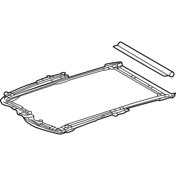 Lexus 63202-78040-C1 RAIL SUB-ASSY, SLIDE