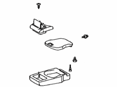 Lexus 72830-0E270-C0 Rear Seat Armrest Assembly, Center