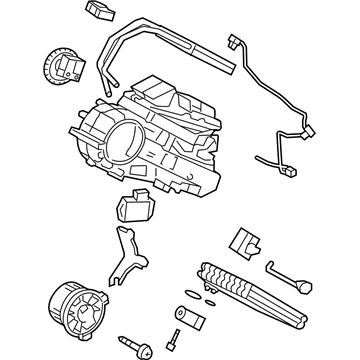 Lexus 87030-60200 Blower Assembly, Air Con