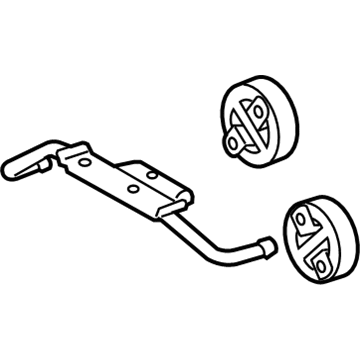 Lexus 17509-31020 Bracket Sub-Assy, Exhaust Pipe NO.4 Support