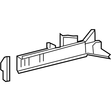 Lexus 57025-50010 Member Sub-Assy, Front Side, Outer RH