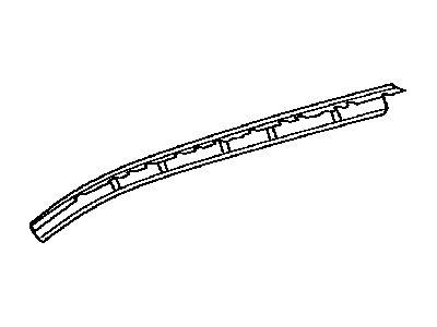 Lexus 61247-60080 Reinforcement, Roof Side Rail, Inner RH