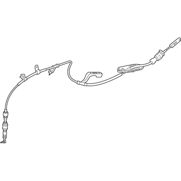 Lexus 33820-06520 Cable Assembly, TRANSMIS