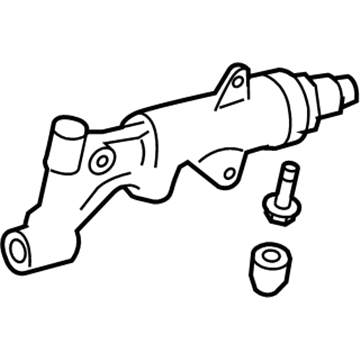 Lexus 48040-60010 Valve Assy, Rear Shock Absorber Control, LH