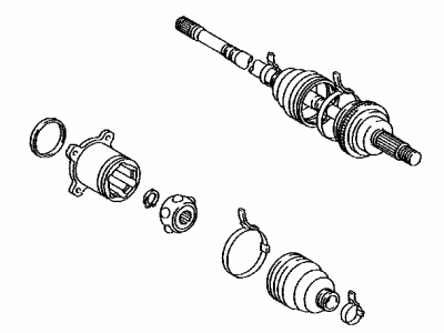 Lexus 42340-28090 Shaft Assembly, Rear Drive