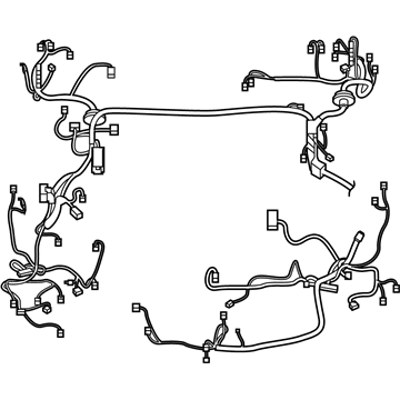 Lexus 82111-0EF10 Wire, Engine Room Main