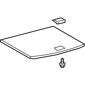 Lexus 58410-76020-C0 Board Assembly, Deck