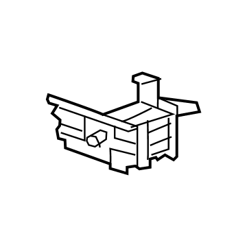 Lexus 57014-76030 Bracket Sub-Assembly, FR