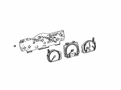 Lexus 83275-30750 Plate,Computer Meter Circuit No.1