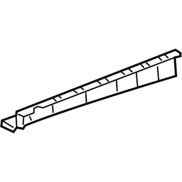 Lexus 53734-0E010 Member, Front Apron To Cowl Side, Lower Front LH