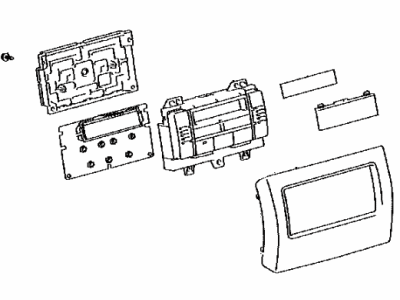 Lexus 55900-6AA70 CONTROL ASSY, AIR CO