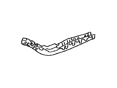 Lexus 57182-48020 Reinforcement, Front Side Member, Rear NO.1 LH