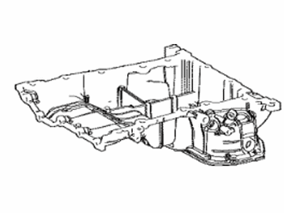 Lexus 12101-70111 Pan Sub-Assembly, Oil, N