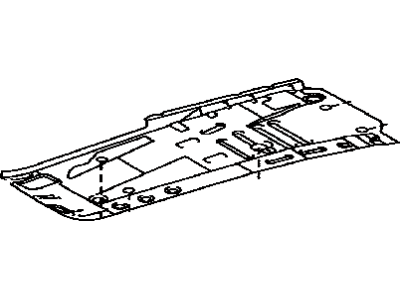 Lexus 58111-78010 Pan FR Floor RH