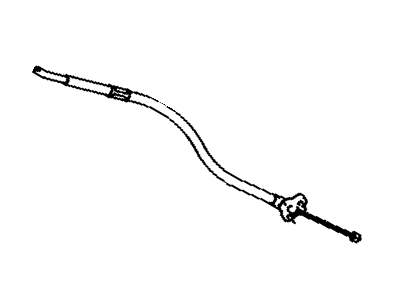 Lexus 46430-33040 Cable Assy, Parking Brake, NO.3