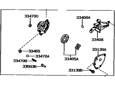 Lexus 33470-12011 Pump Assembly, Transmission