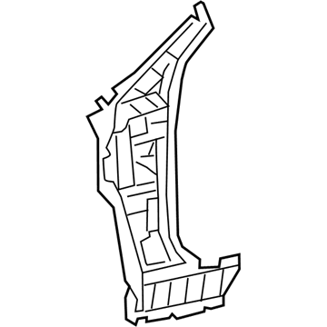 Lexus 61024-76030 Pillar Sub-Assembly, FR