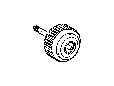 Lexus 35708-33010 Shaft Sub-Assy, Intermediate