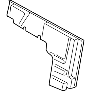 Lexus 71695-60250 Protector, Rear Seat, NO.1 LH