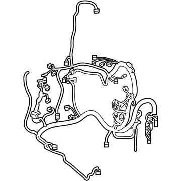 Lexus 82121-24870 Wire, Engine