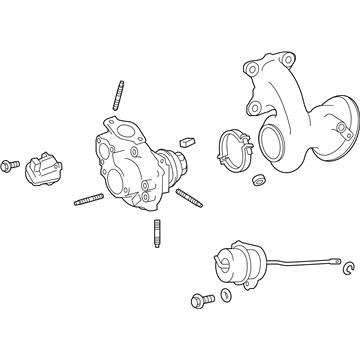 Lexus 17201-36030 TURBOCHARGER SUB-ASS