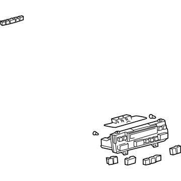 Lexus 55900-60832 Control Assy, Air Conditioner