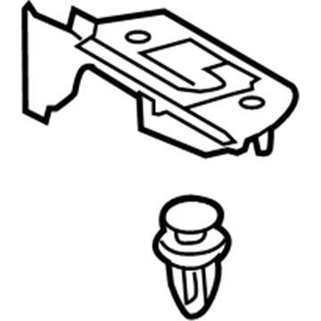 Lexus 58417-60060-C0 Board RR Floor RR