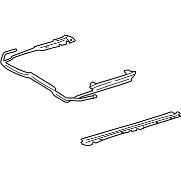 Lexus 63603-30030 Rail Sub-Assembly