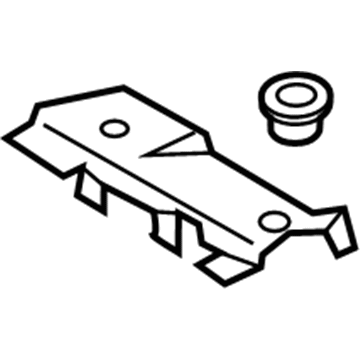 Lexus 64135-50010 Bracket, Luggage Compartment