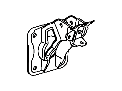 Lexus 55106-33060 Support Sub-Assy, Brake Pedal