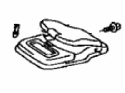 Lexus 72830-0E010-B0 Rear Seat Armrest Assembly, Center