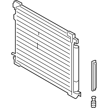 Lexus 884A0-06040 CONDENSER Assembly, Supp