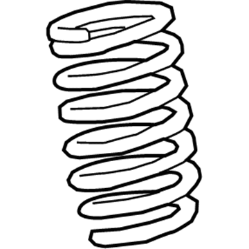 Lexus 48131-50370 Spring, Coil, FR