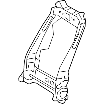 Lexus 71014-11021 Frame Sub-Assembly, FR S