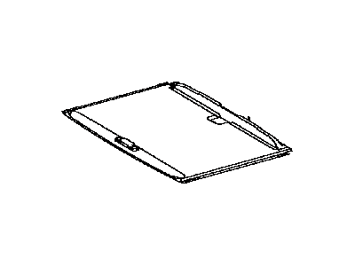 Lexus 63306-50070-B0 Trim Sub-Assy, Sunshade