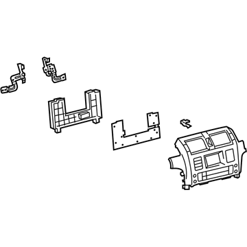 Lexus 55900-60E10 Control Assy, Air Conditioner