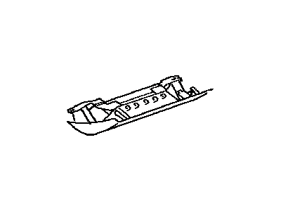 Lexus 73990-24010-E0 Air Bag Assy, Instrument Panel, Lower NO.2