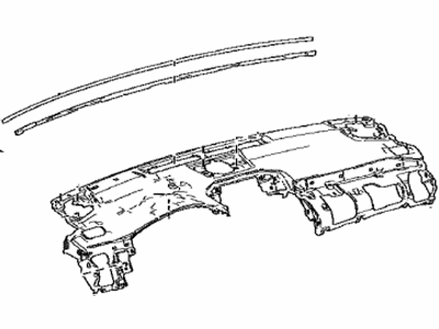 Lexus 55305-78070-C0 Panel Sub-Assy, Instrument