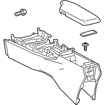 Lexus 58910-76041-N4 BOX ASSY, CONSOLE, R