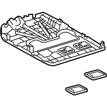 Lexus 72927-60140-A0 Cover, Rear Seat Cushion Under, RH