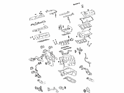 Lexus 04111-31C91 GASKET KIT, ENGINE O