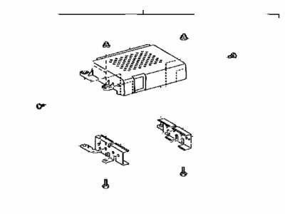 Lexus 86012-30100 Part Set, Radio Setting