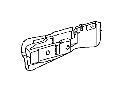 Lexus 67847-60090 Cover, Back Door Service Hole