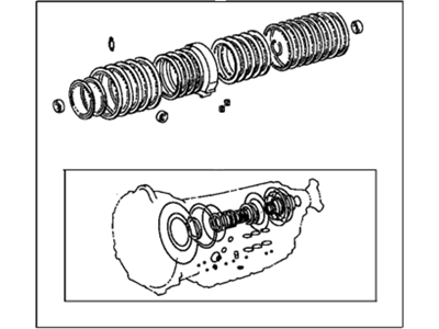 Lexus 04352-50030 Kit, Automatic Transmission Overhaul