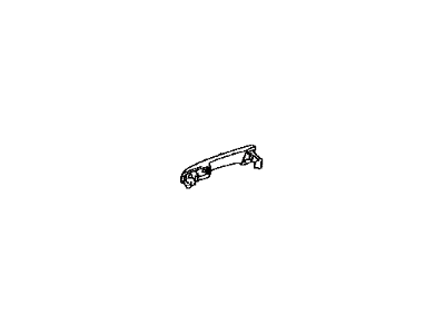 Lexus 69210-48040-J1 Door Handle Assembly, Outside Right