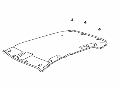 Lexus 63310-50070-B0 Headlining Assy, Roof