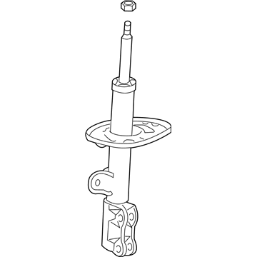 Lexus 48520-80627 ABSORBER Assembly, Shock